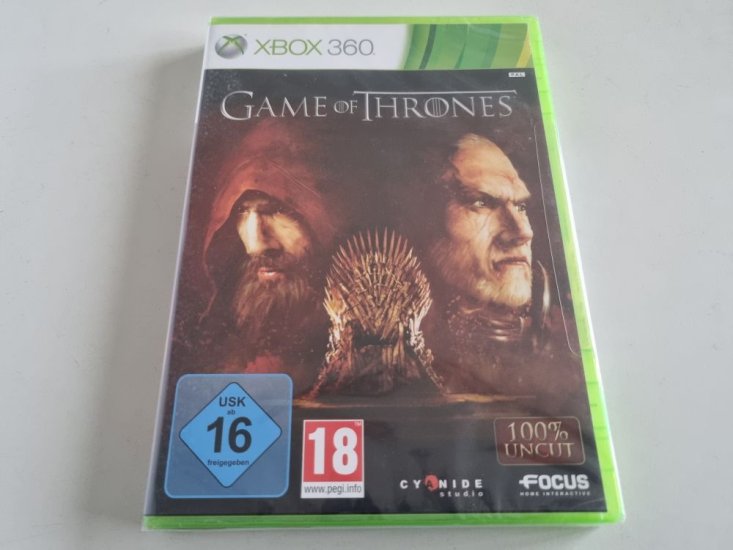 (Bild für) Xbox 360 Game of Thrones - zum Schließen ins Bild klicken