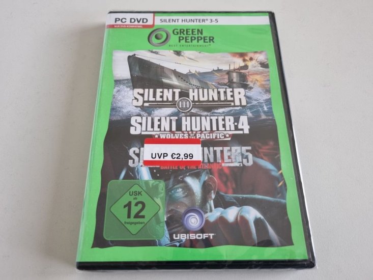 (Bild für) PC Silent Hunter III + 4 + 5 - zum Schließen ins Bild klicken