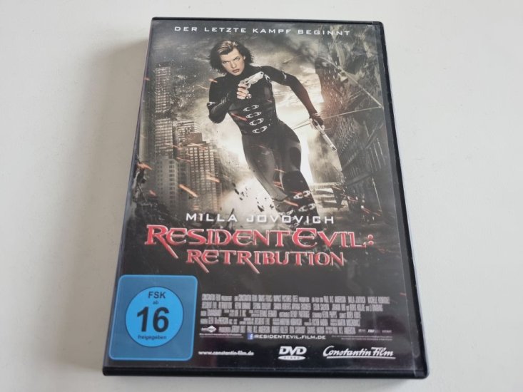 (Bild für) DVD Resident Evil: Retribution - zum Schließen ins Bild klicken