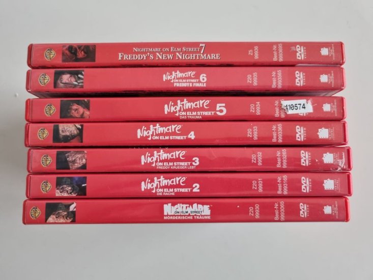 (Bild für) DVD Nightmare on Elm Street 1-7 - zum Schließen ins Bild klicken