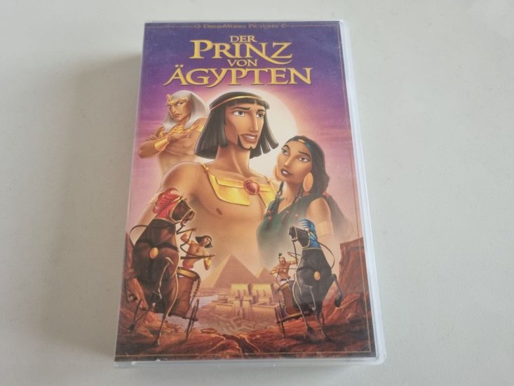 (Bild für) VHS Der Prinz von Ägypten - zum Schließen ins Bild klicken