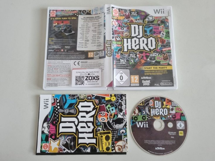 (Bild für) Wii DJ Hero EUR - zum Schließen ins Bild klicken