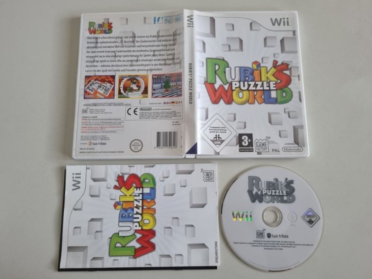 (Bild für) Wii Rubik's Puzzle World NOE - zum Schließen ins Bild klicken