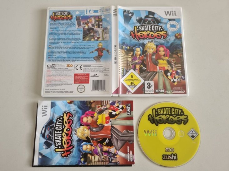 (Bild für) Wii Skate City Heroes EUR - zum Schließen ins Bild klicken