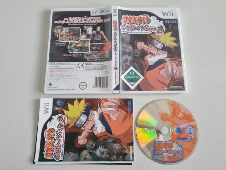 (Bild für) Wii Naruto - Clash of Ninja Revolution 2 - European Version NOE - zum Schließen ins Bild klicken