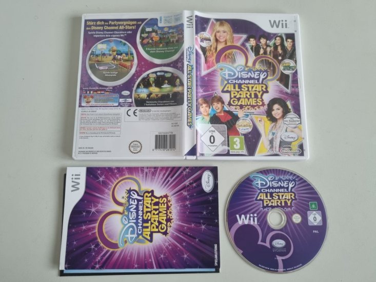 (Bild für) Wii Disney Channel - All Star Party Games NOE - zum Schließen ins Bild klicken