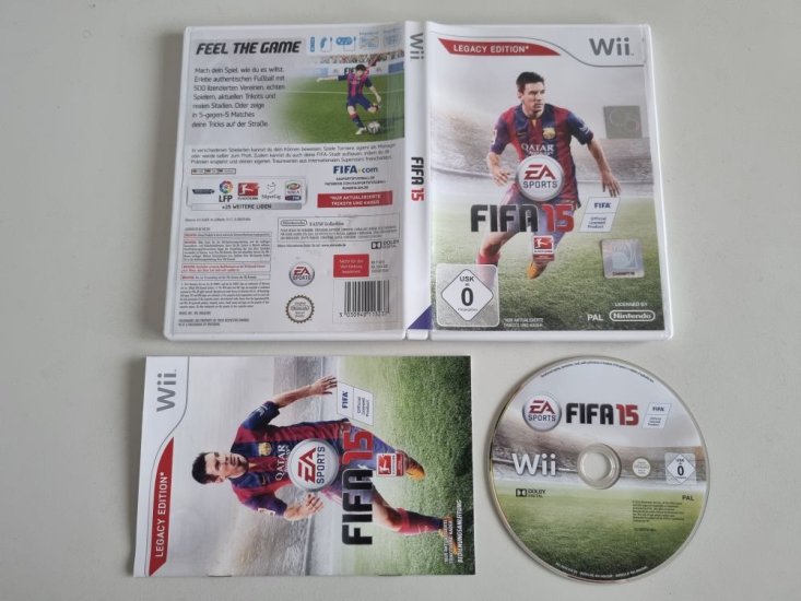 (Bild für) Wii Fifa 15 GER - zum Schließen ins Bild klicken