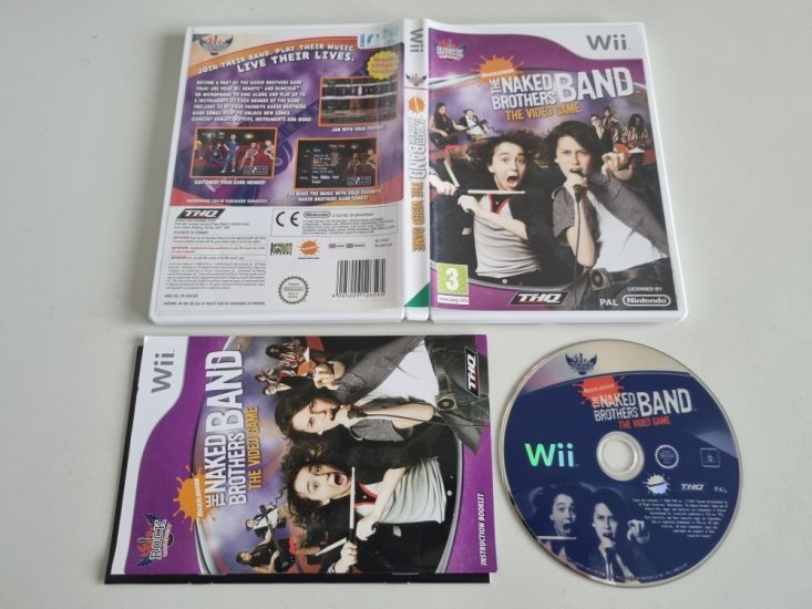 (Bild für) Wii The Naked Brothers Band - The Video Game UKV - zum Schließen ins Bild klicken