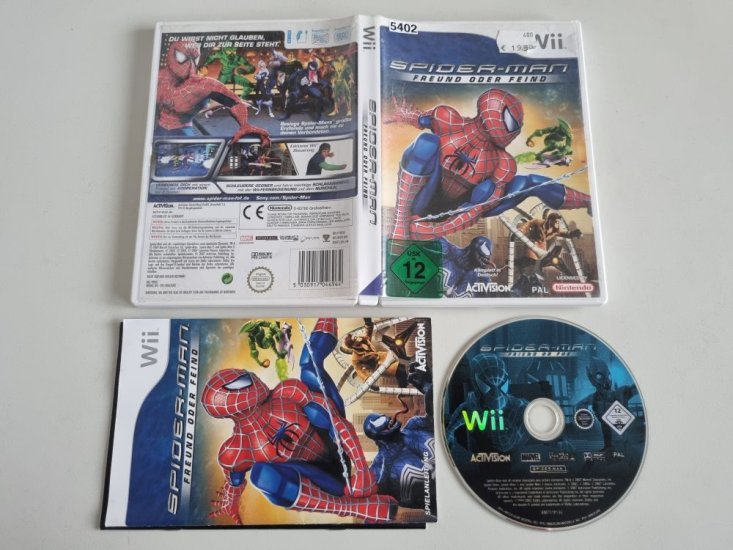 (Bild für) Wii Spider-Man - Freund oder Feind NOE - zum Schließen ins Bild klicken