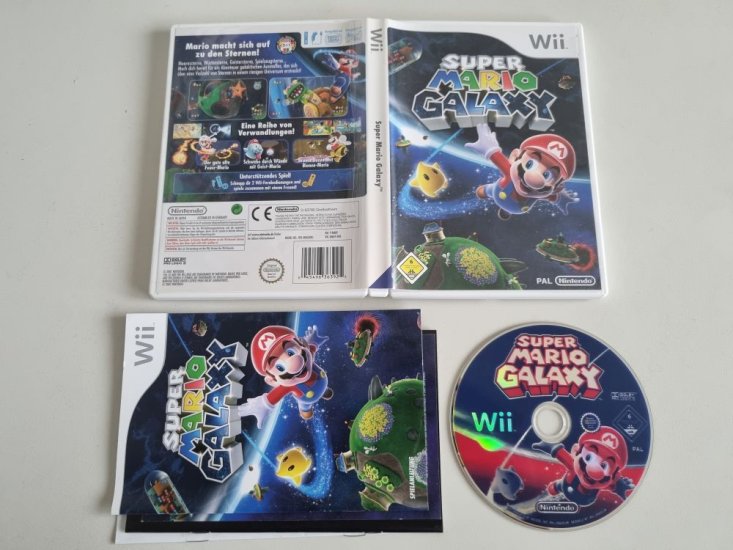 (Bild für) Wii Super Mario Galaxy NOE - zum Schließen ins Bild klicken