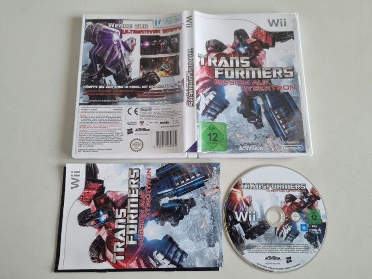 (Bild für) Wii Transformers - Mission auf Cybertron NOE - zum Schließen ins Bild klicken