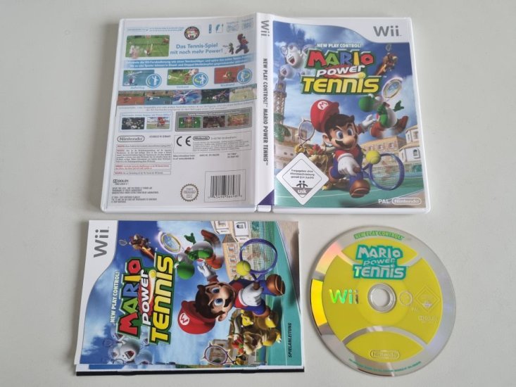 (Bild für) Wii Mario Power Tennis NOE - zum Schließen ins Bild klicken