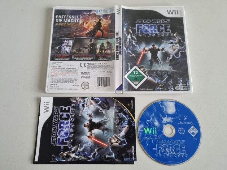 (Bild für) Wii Star Wars - The Force Unleashed NOE - zum Schließen ins Bild klicken