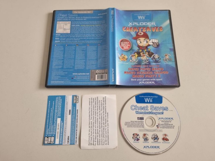 (Bild für) Wii Xploder Cheatsaves - zum Schließen ins Bild klicken