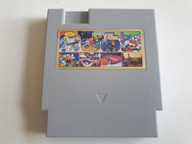 (Bild für) NES Pirate Modul - 75 in 1 - zum Schließen ins Bild klicken