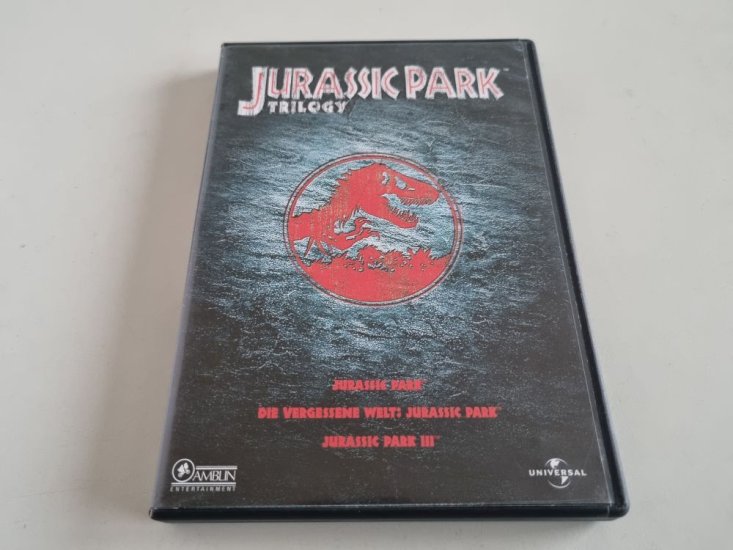 (Bild für) DVD Jurassic Park Trilogy - zum Schließen ins Bild klicken