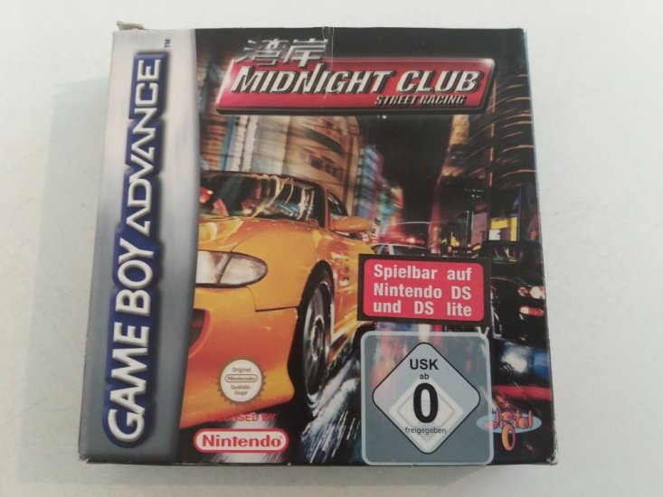 (Bild für) GBA Midnight Club Street Racing NOE - zum Schließen ins Bild klicken