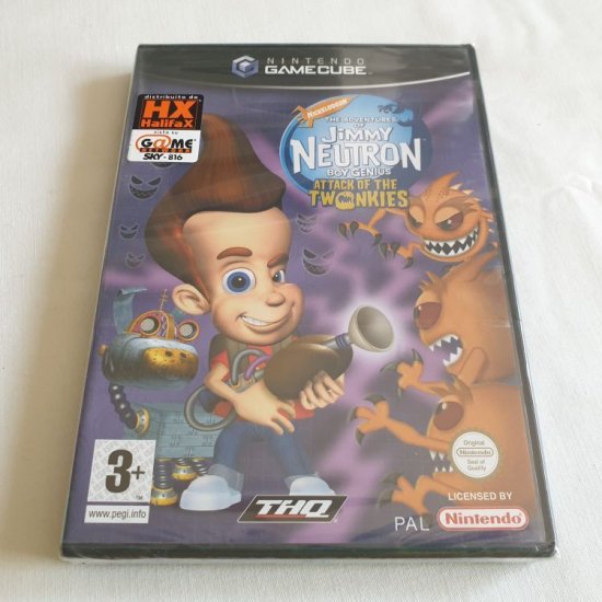 (Bild für) GC The Adventures of Jimmy Neutron - Attack of the Twonkies UKV - zum Schließen ins Bild klicken