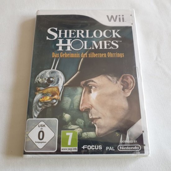 (Bild für) Wii Sherlock Holmes - Das Geheimnis des silbernen Ohrrings GER - zum Schließen ins Bild klicken