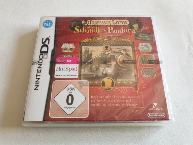 (Bild für) DS Professor Layton und die Schatulle der Pandora NOE - zum Schließen ins Bild klicken