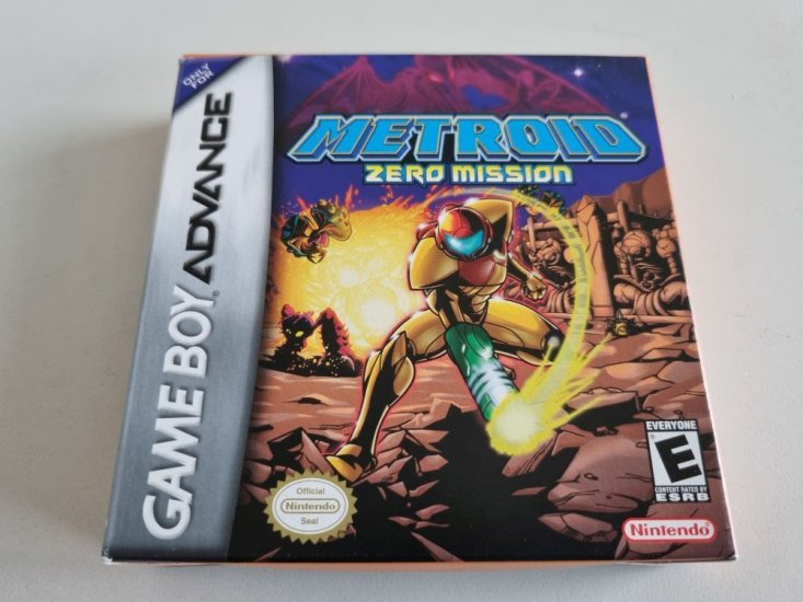 (Bild für) GBA Metroid - Zero Mission USA - zum Schließen ins Bild klicken