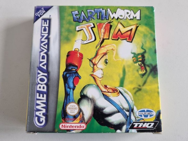 (Bild für) GBA Earthworm Jim EUR - zum Schließen ins Bild klicken