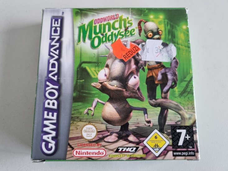 (Bild für) GBA Oddworld - Munch's Oddysee NOE - zum Schließen ins Bild klicken
