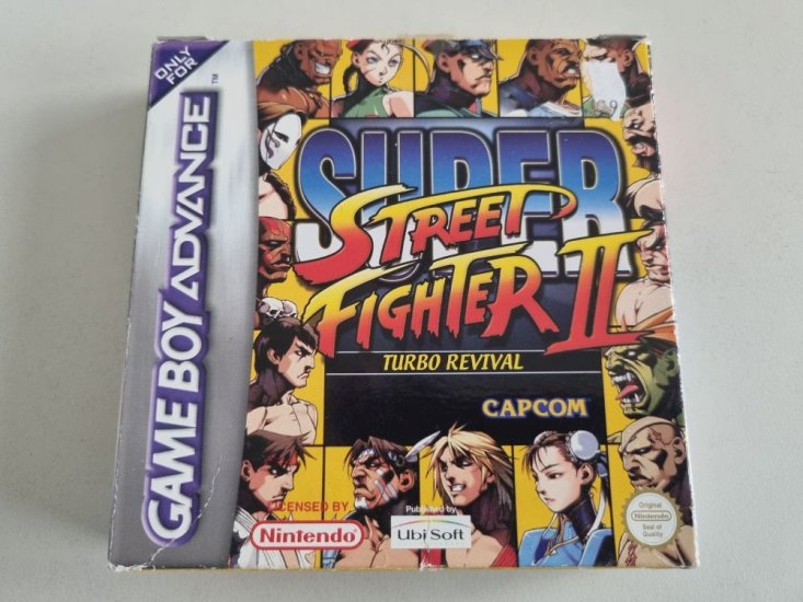 (Bild für) GBA Super Street Fighter II - Turbo Revival EUU - zum Schließen ins Bild klicken