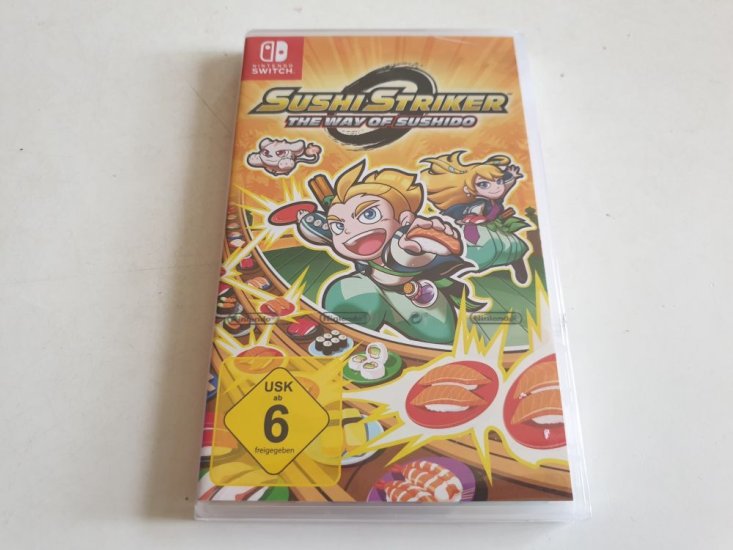 (Bild für) Switch Sushi Striker - The Way of Sushido GER - zum Schließen ins Bild klicken