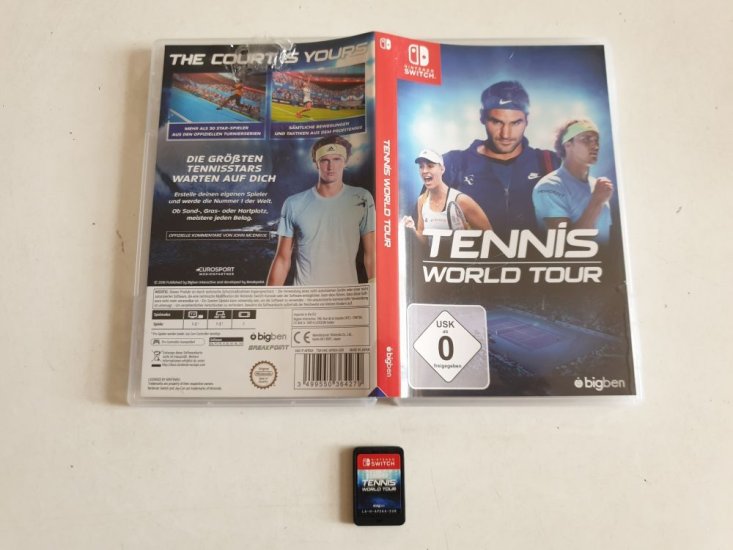 (Bild für) Switch Tennis World Tour GER - zum Schließen ins Bild klicken