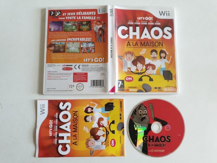 (Bild für) Wii Chaos A La Maison FRA - zum Schließen ins Bild klicken