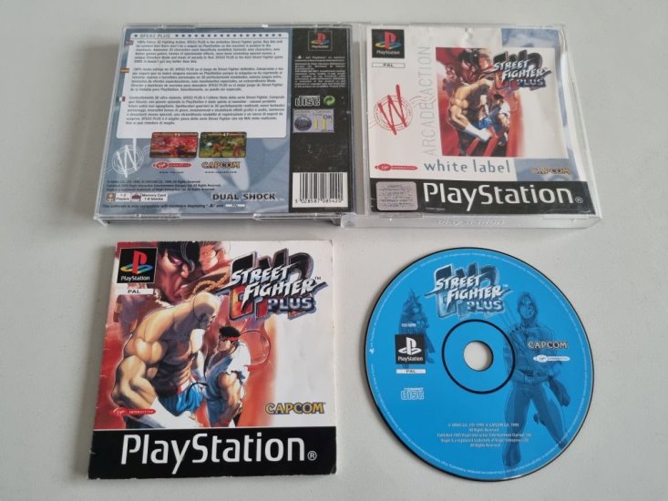 (Bild für) PS1 Street Fighter Ex Plus Alpha - zum Schließen ins Bild klicken