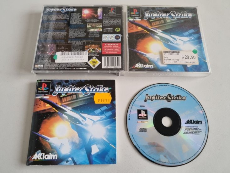 (Bild für) PS1 Jupiter Strike - zum Schließen ins Bild klicken