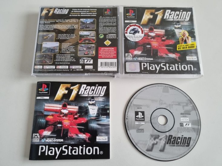 (Bild für) PS1 F1 Racing Championship - zum Schließen ins Bild klicken