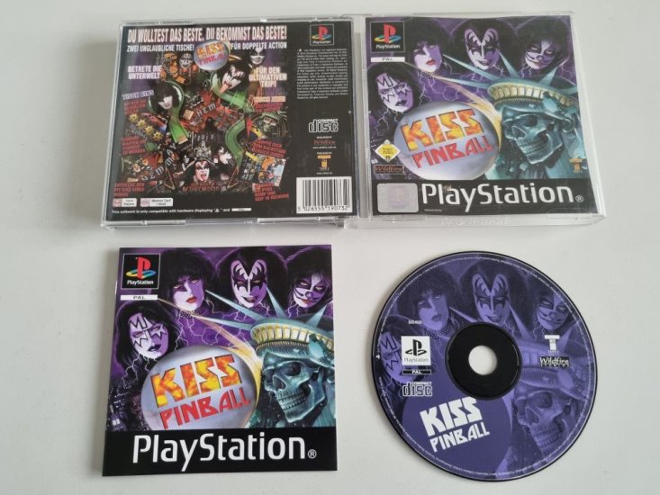 (Bild für) PS1 Kiss Pinball - zum Schließen ins Bild klicken