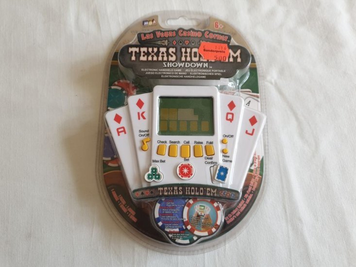 (Bild für) Texas Hold'Em Showdown LCD Game - zum Schließen ins Bild klicken