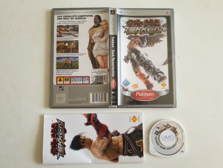 (Bild für) PSP Tekken Dark Resurrection - zum Schließen ins Bild klicken