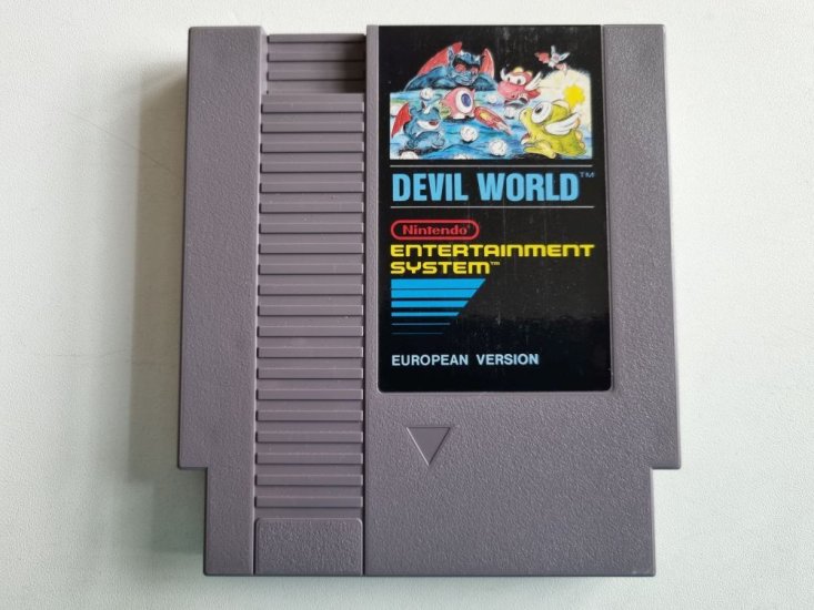 (Bild für) NES Devil World - zum Schließen ins Bild klicken