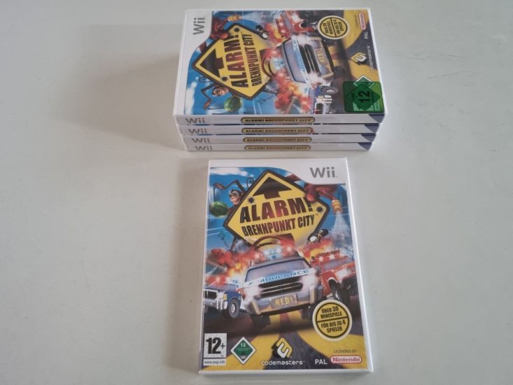 (Bild für) Wii Alarm! Brennpunkt City NOE - zum Schließen ins Bild klicken