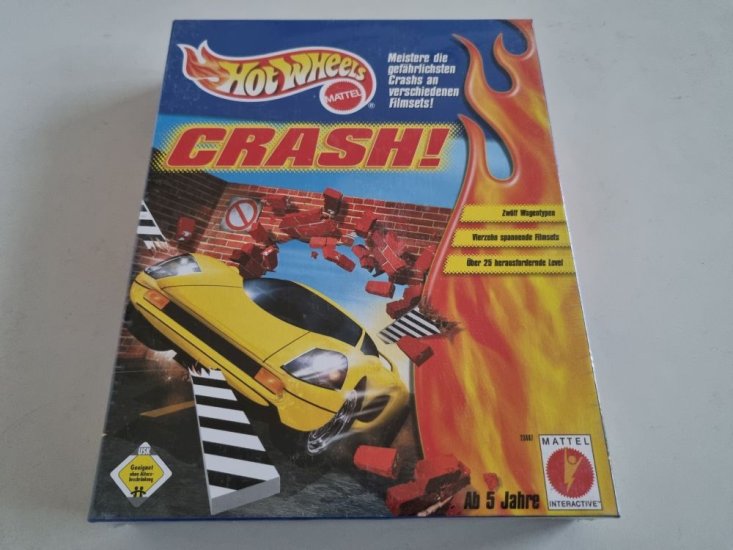 (Bild für) PC Hot Wheels - Crash! - zum Schließen ins Bild klicken