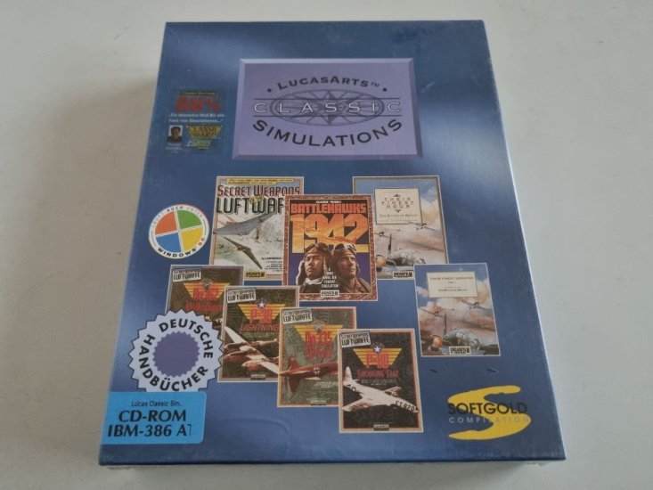 (Bild für) PC Lucas Arts - Classic Simulations - zum Schließen ins Bild klicken