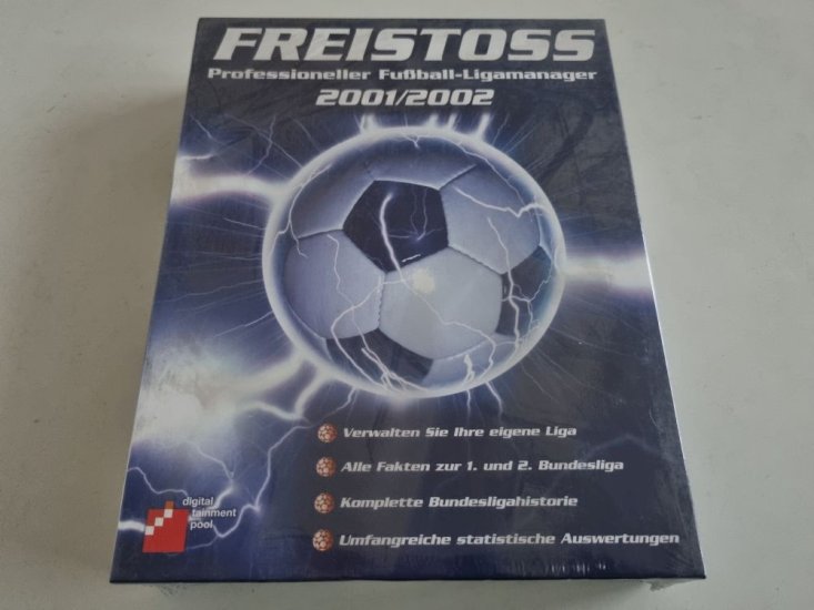 (Bild für) PC Freistoss - Professioneller Fußball-Ligamanager 2001/2002 - zum Schließen ins Bild klicken