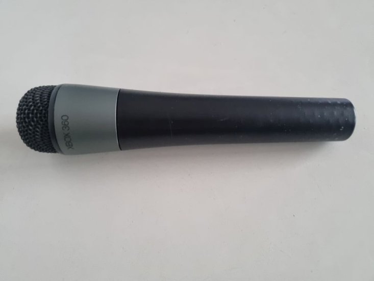(Bild für) Xbox 360 Drahtloses Mikrofon - Schwarz - zum Schließen ins Bild klicken