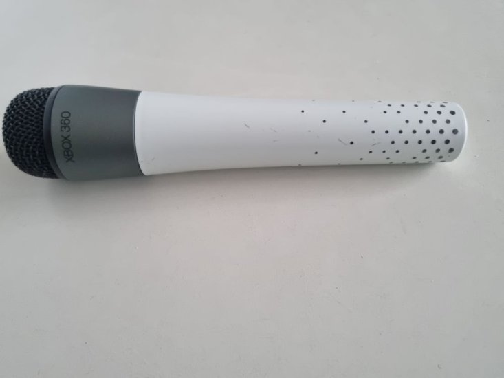 (Bild für) Xbox 360 Drahtloses Mikrofon - Weiß - zum Schließen ins Bild klicken