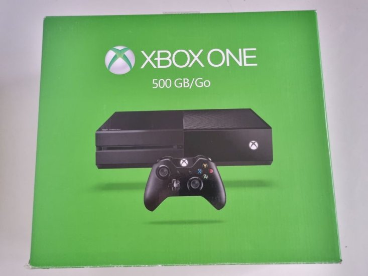 (Bild für) Xbox One 500GB - Schwarz - zum Schließen ins Bild klicken
