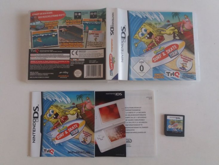 (Bild für) DS Spongebob Schwammkopf Surf & Skate Tour GER - zum Schließen ins Bild klicken