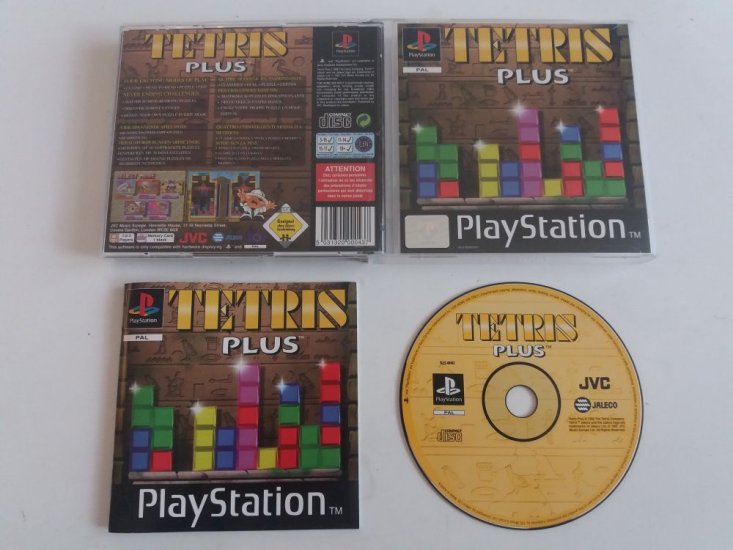 (Bild für) PS1 Tetris Plus - zum Schließen ins Bild klicken