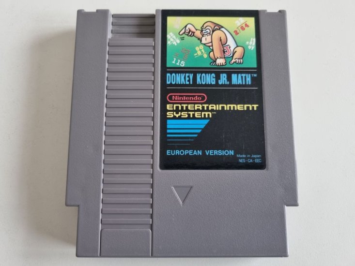 (Bild für) NES Donkey Kong Jr. Math EEC - zum Schließen ins Bild klicken