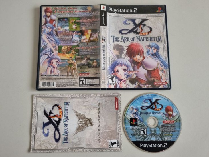 (Bild für) PS2 Ys - The Ark of Nepishtim - zum Schließen ins Bild klicken