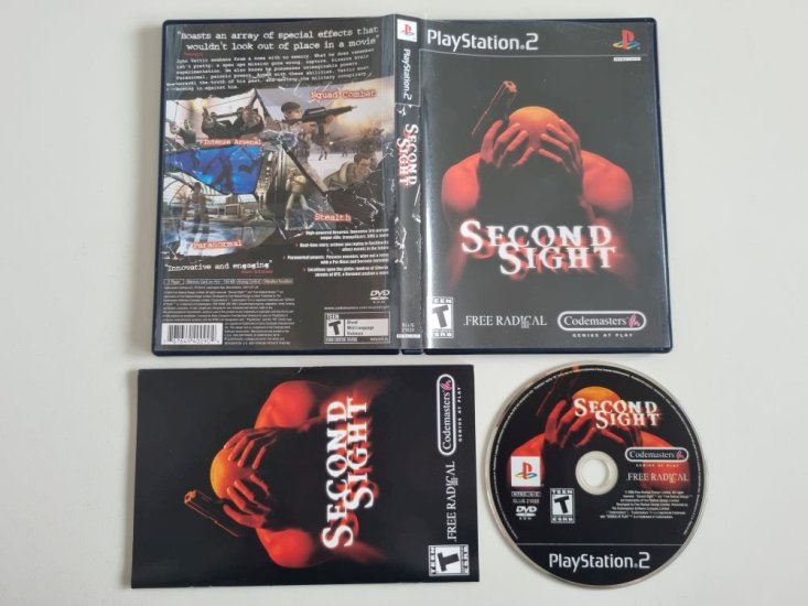 (Bild für) PS2 Second Sight - zum Schließen ins Bild klicken